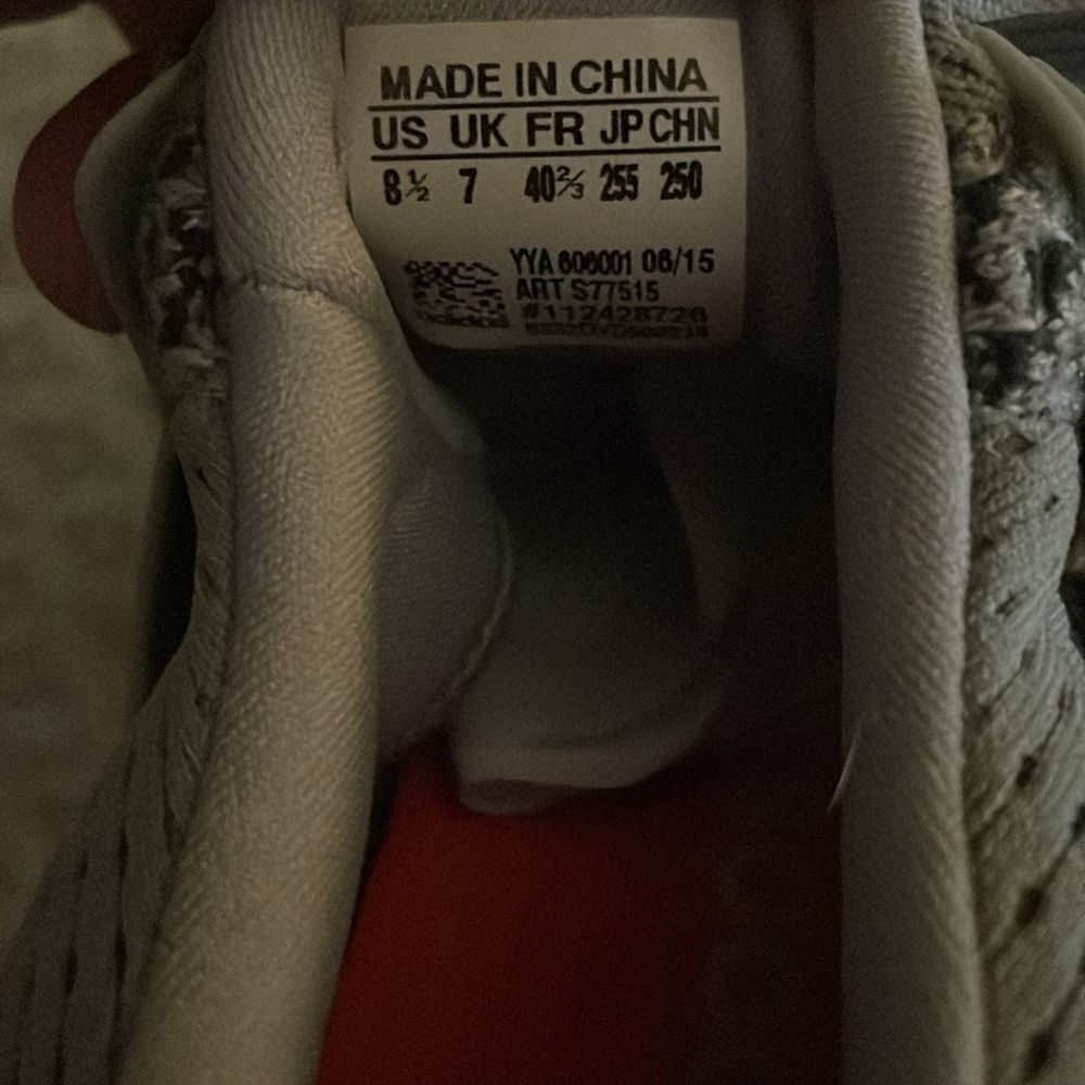Excellent ADIDAS Ultraboost Ultra BOOST 1.0 Wool Grey 8.5 US womens - Picture 7 of 8